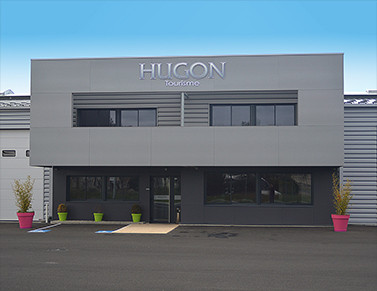 Devanture de la société La société Hugon, à votre service depuis plus de 5 ans